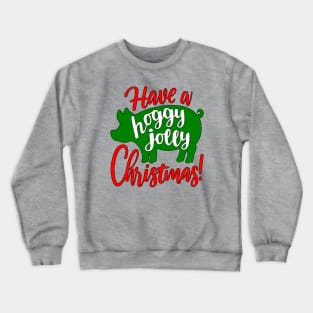 Hoggy Jolly Christmas Crewneck Sweatshirt